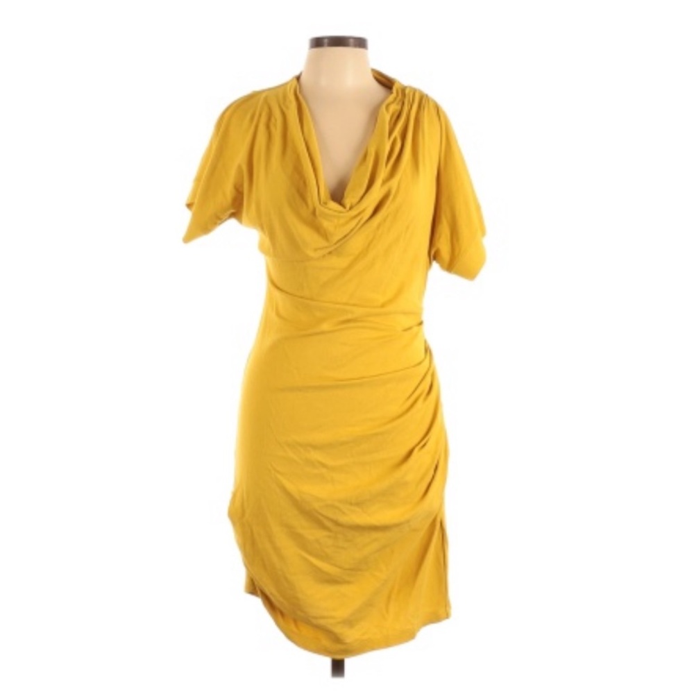 Lacoste x Catherine Malandrino ruched dress
